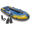 Lightweight Inflatable 3-Person PVC Rowing Kayak Boat - INTEX Challenger 31