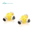 Fieldbus Tee Adapter for Power Backbone Cable: 7/8 inch 5 Pin T-Shape Mini-C Equipment Connector1