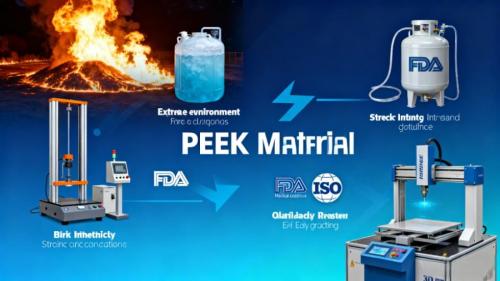 最先端の技術が詰まったPEEKスーパープラスチック