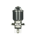 Hearxinled H4 Ba20d Led Motorcycle Headlight Blub Dc 12v 3200lm 6500k Moto Light 1860 Chip Hs1 H6 Scooter Motorbike Head Lamp1
