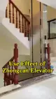 Escenseur de maison intérieure hydraulique