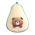 Custom Soft Bear Stuffed Avocado Pillow – Kids' Toy & Christmas Gift1