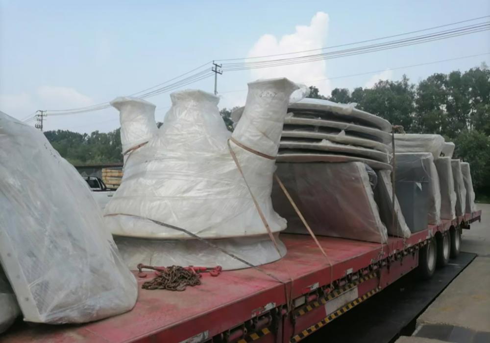 Low construction cost cement mixing system silos