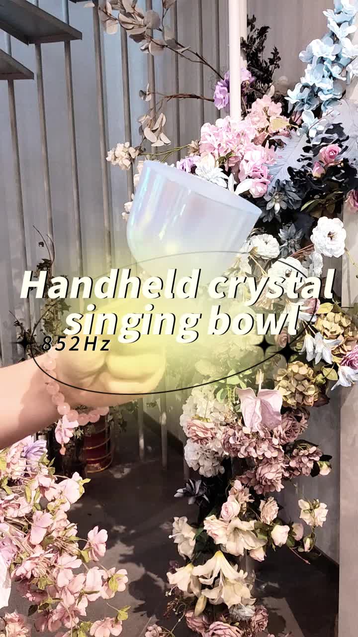 Bowl Singing Crystal Handheld 852Hz