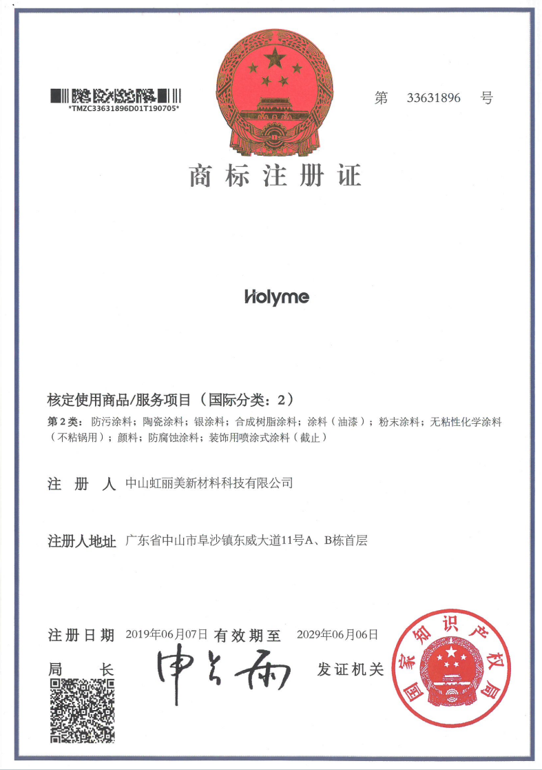 registration of trade mark 