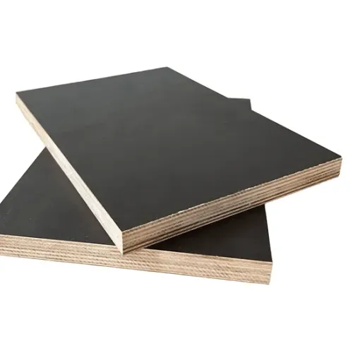 12/18mm E0 Black Brown Anti Slip Waterproof Glossy Laminated Basswood Mersawa Mahogany Eucalyptus Beech Birch Poplar Melamine Phenolic Film Faced Coated Plywood1