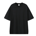 Wholesale Heavy Cotton Men's Plain White T-Shirts Summer Oversized Knitted Tee Shirt Blanks Custom Sublimation Men T-shirts1