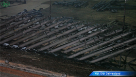 Parafuso moído galvanizado por mergulho quente