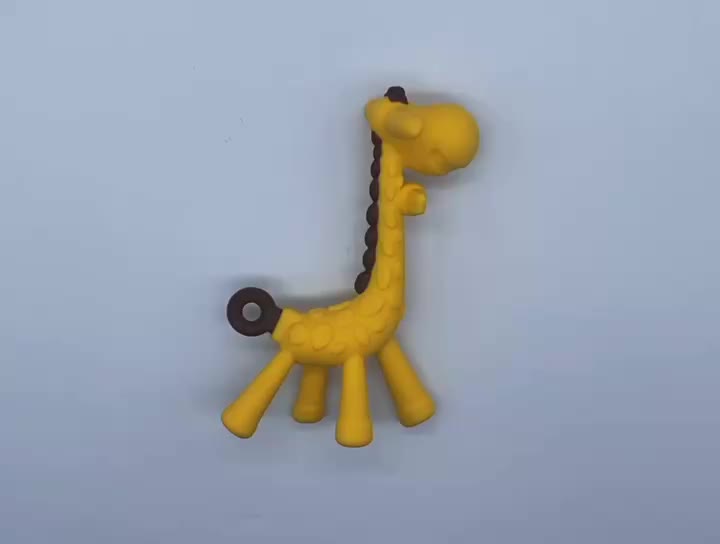 Giraffe Baby Tandjes Voor Speelgoed video.mp4