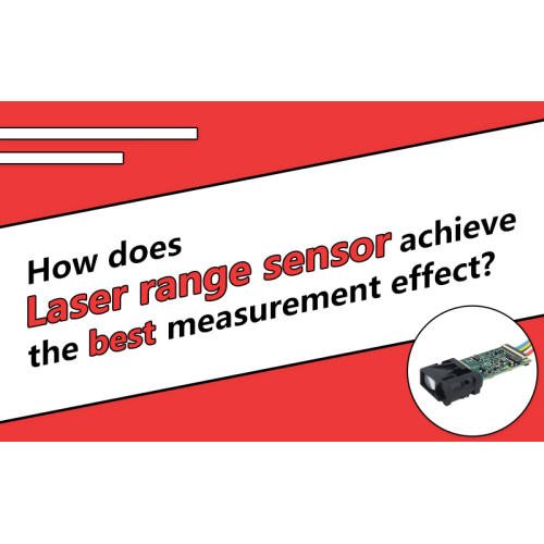 ¿Cómo logra el sensor de rango de láser el mejor efecto de medición?