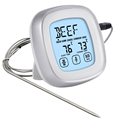 Digital Programmable Meat Thermometer with Timer for Cooking, Baking, Grilling & Air Fryer: Precision Cooking Made Easy1