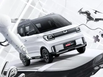 Wuling Mini EV Gameboy New Energy Car 2023 New Mini Electric Car with Made in China 4-Wheel Electric Car1