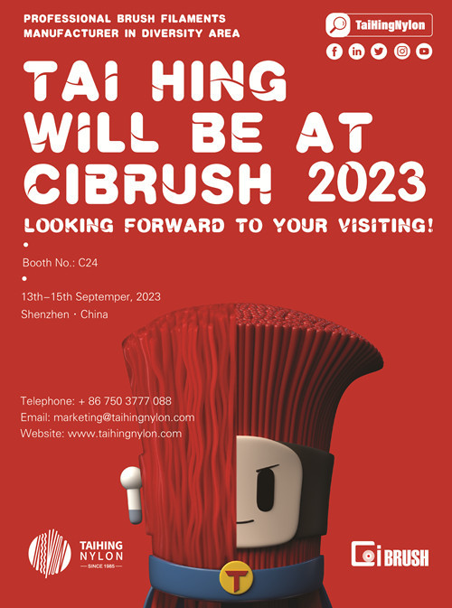 Tai Hing mong muốn bạn đến thăm tại Gian hàng C24 của Cibrush 2023!