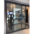 tianerbao 2 powder coating Automatic Double Tempered Glass Aluminum Sliding Glass Door1