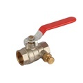 Brass Ball Valve with Air Vent Plug1