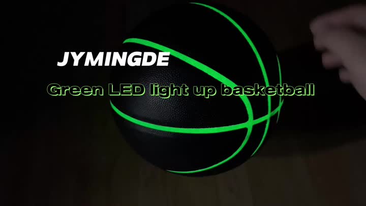 Green glow basketball