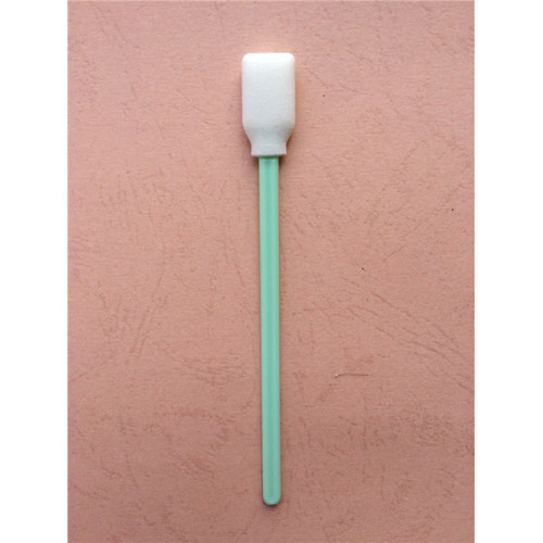 Dust free cloth head cotton swab and sponge head cotton swab