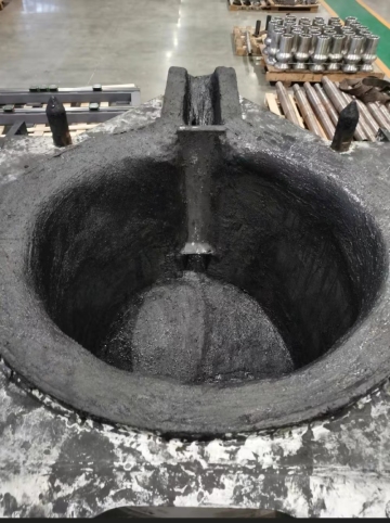 slag on the surface of refractory mud clean easily