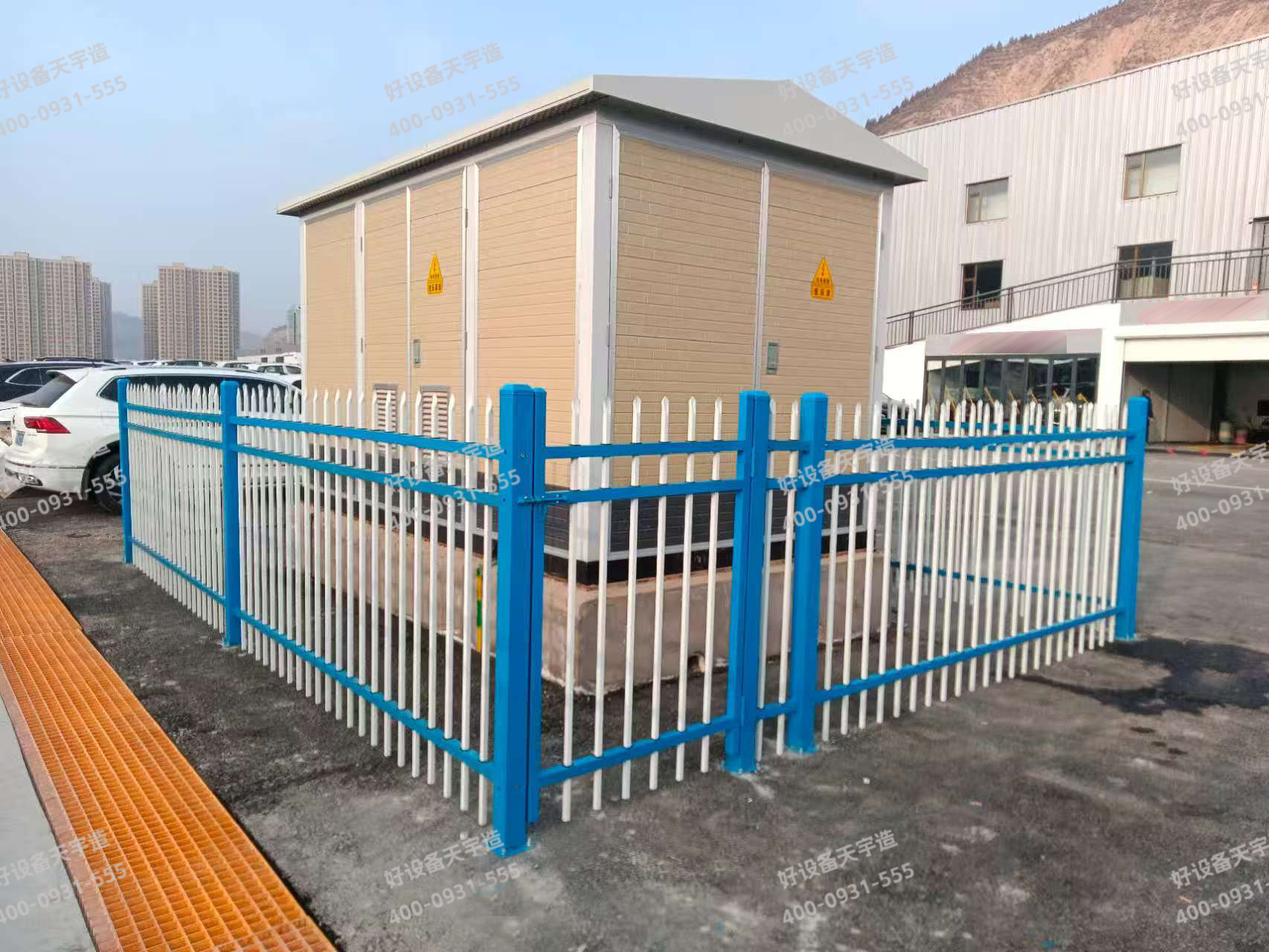 İki Kutu Tipi Trafo Merkezi Çiti Projesinin Tamamlanması: Ekipman için Sağlam Güvenlikli Savunma Hattı Oluşturulması