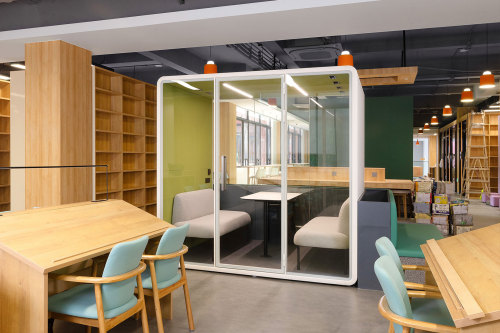 Atualização de eficiência da biblioteca: HECOR Office Pod aumenta o foco no estudo e no trabalho