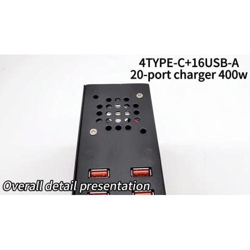 20 Ports 4pd+16qc Charger