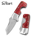 Wholesale Aus-8 Stainless Steel Bone Handle Cigar Cutter & Camping Folding Knife1