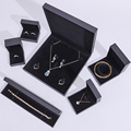Hanhong Wholesale Collana Gioielli Regalo Gift Box Boille di cartone personalizzato BASSOGLIO Nero Bracciale Bracciale Belietta