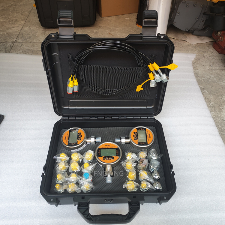 3 PCS Digital Gauges Hydraulic Pressure Test Tool