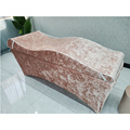 European Style Curved Velvet Massage Bed Mattress Topper1