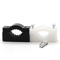 Circular Cable Clamp with Toothed Thread and Wire Clips1