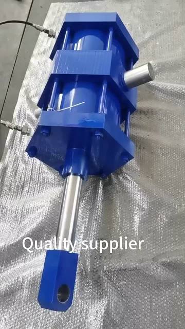 Double Acting Telescopic Hydraulic Cylinder