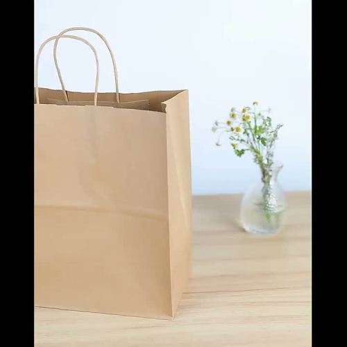 Kraft paper bag, environmentally friendly paper bag, supports customization