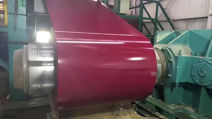 Color coating roll