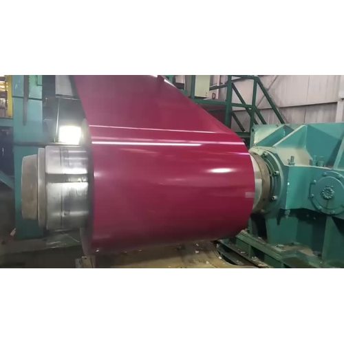 Color coating roll