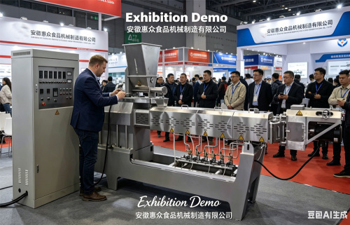Línea automática industrial de procesamiento de extrusión de alimentos para la producción de snacks