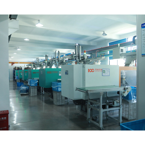 Airless bottles are produced by injection molding machines