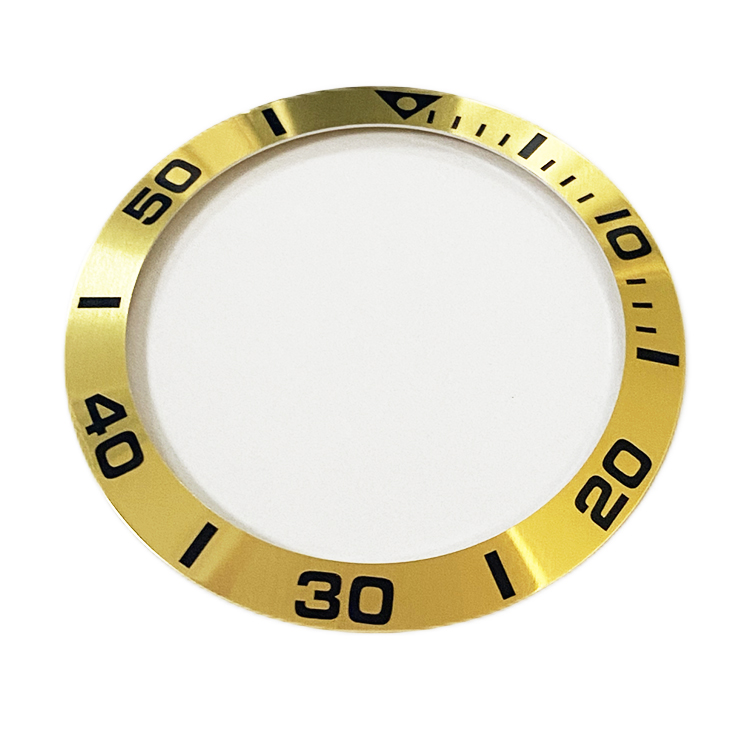 Golden Alu Bezel zur Uhr