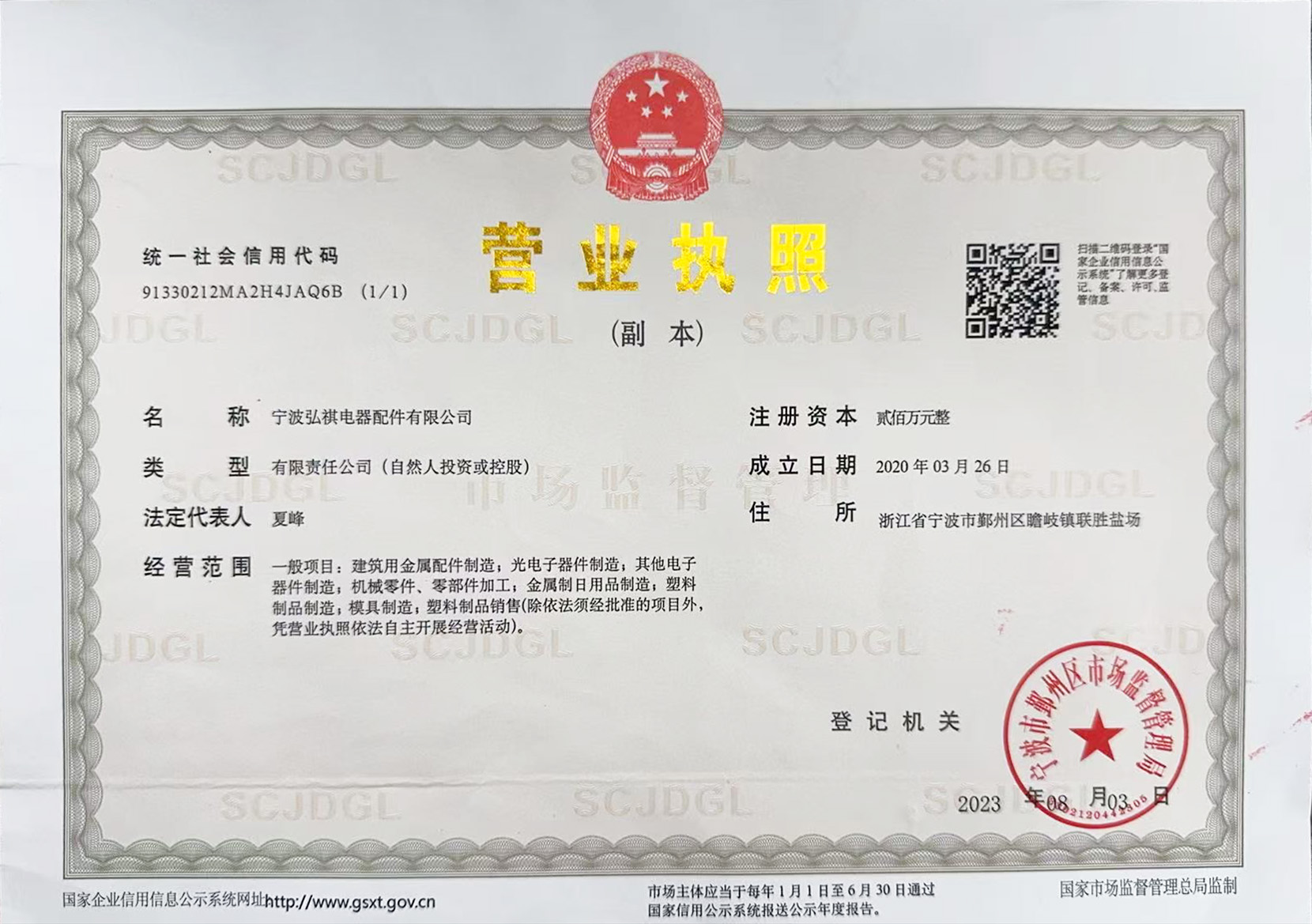 Business License