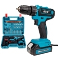 ATO 8013 Factory Direct China: 21V Electric Screwdriver & Cordless Power Hammer Drill1