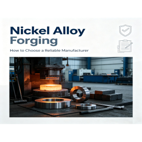 Comment choisir un fabricant fiable de pièces forgées en alliage de nickel pour les applications industrielles