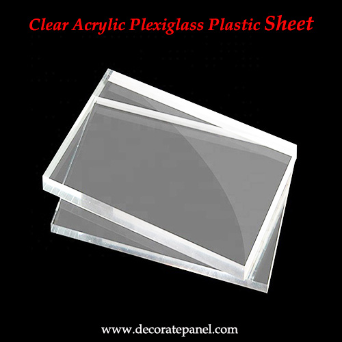 Clear Acrylic Plexiglass Plastic Sheet 