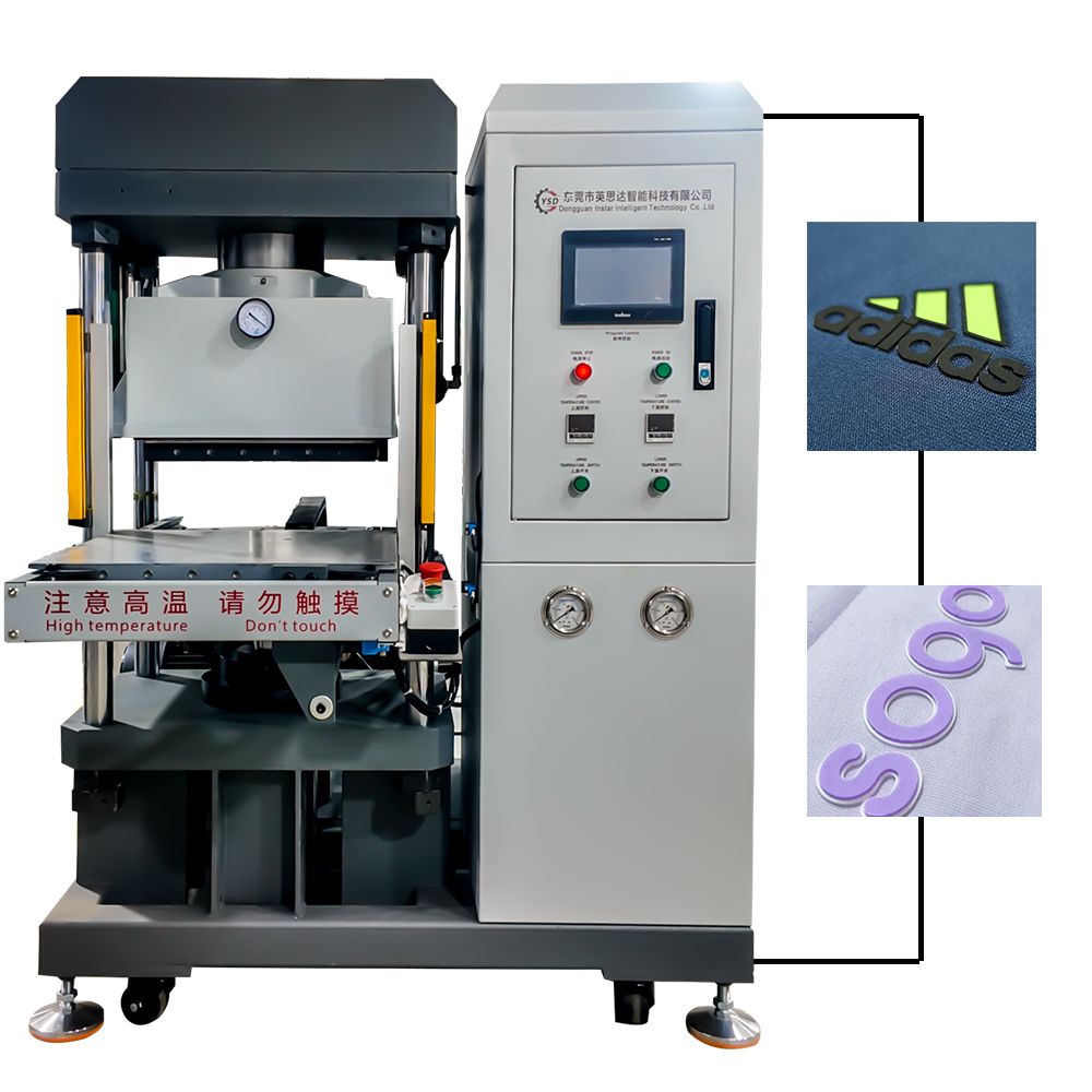 Etiqueta de transferência de silicone para botão