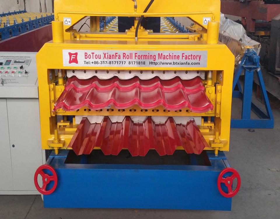 Double Deck Forming Machine 