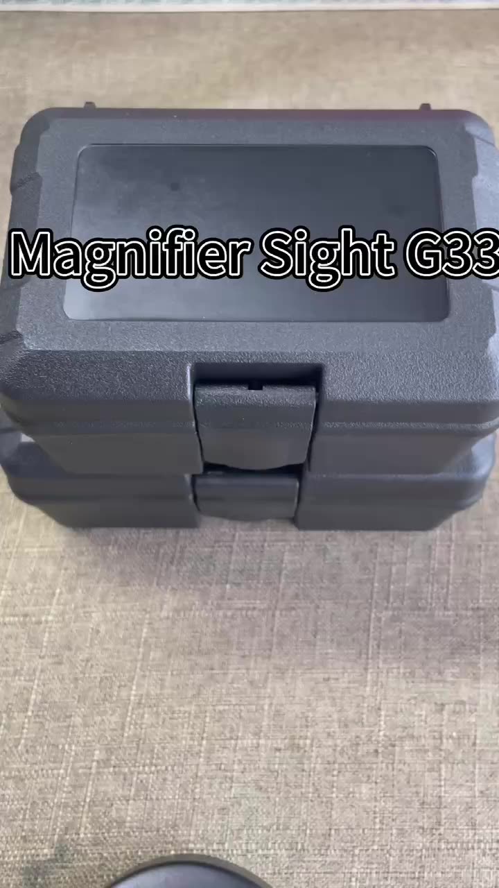 البصريات Red Dot Sight 558 و Magcifier G33 3x التكبير مع التبديل إلى الجانب للرياضة في الهواء الطلق 1