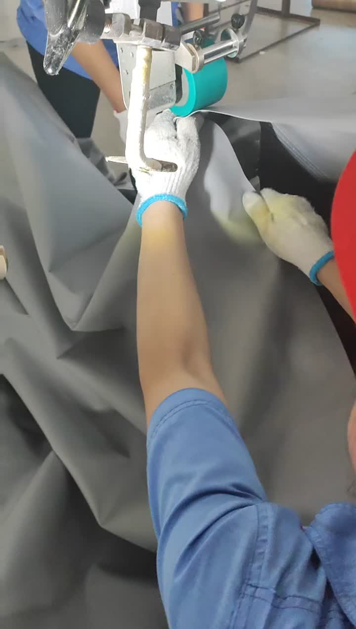 Vidéo des sacs d'eau finis 2