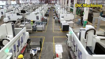 CNC machining of aluminum profiles