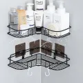 Bathroom Shelf Corner Bathroom Organizer Wall Shelves Punch-free Shower Shampoo Storage Rack Holder for Kitchen accessories