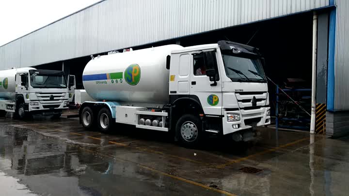 20000 liters HOWO LPG Dispensing Tanker Truck.mp4