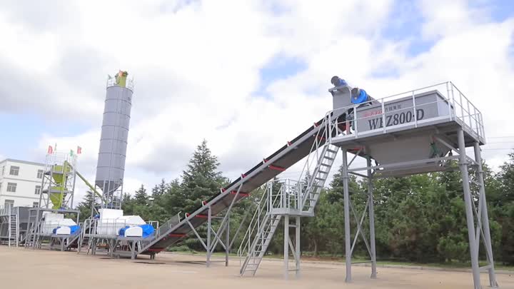 planta de mistura de solo estabilizado