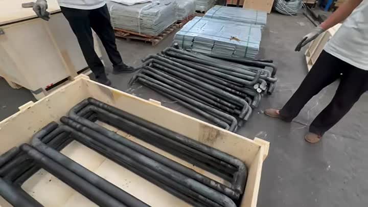 İnşaat İçin Ağır Yük L-Büküm Ankraj Cıvatası